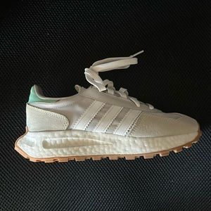 Adidas Originals Retropy E5 W Grey White Green Women’s Sz 5